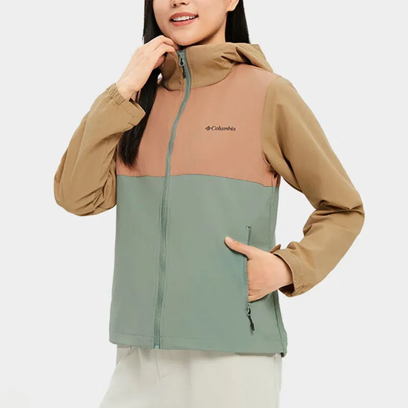 Columbia Jackets Coats Women's Brown/Green-2