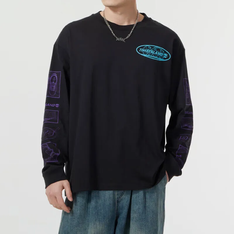Timberland T Shirts Men Black-2