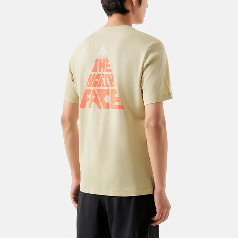 THE NORTH FACE T Shirt Men's Gravel Sand-3