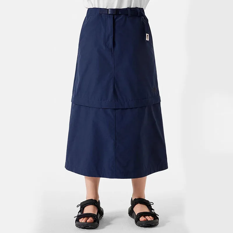 THE NORTH FACE Casual Long Skirts Women's Navy Blue-2
