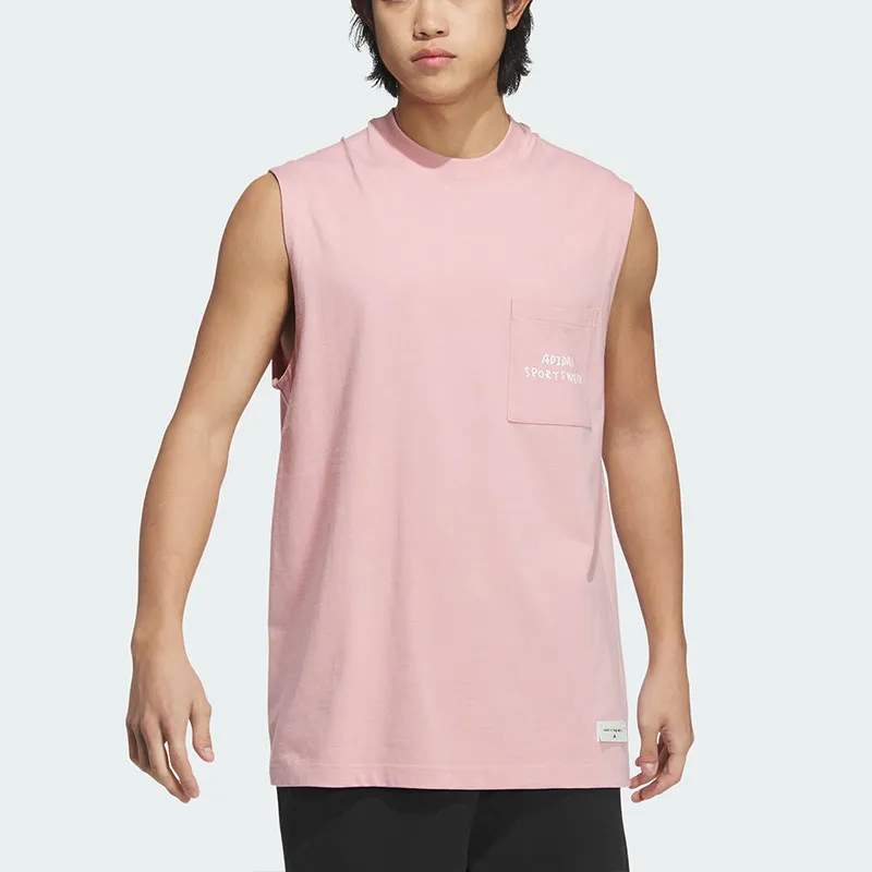Adidas Tank Tops Men's Miracle Purple Pink-1