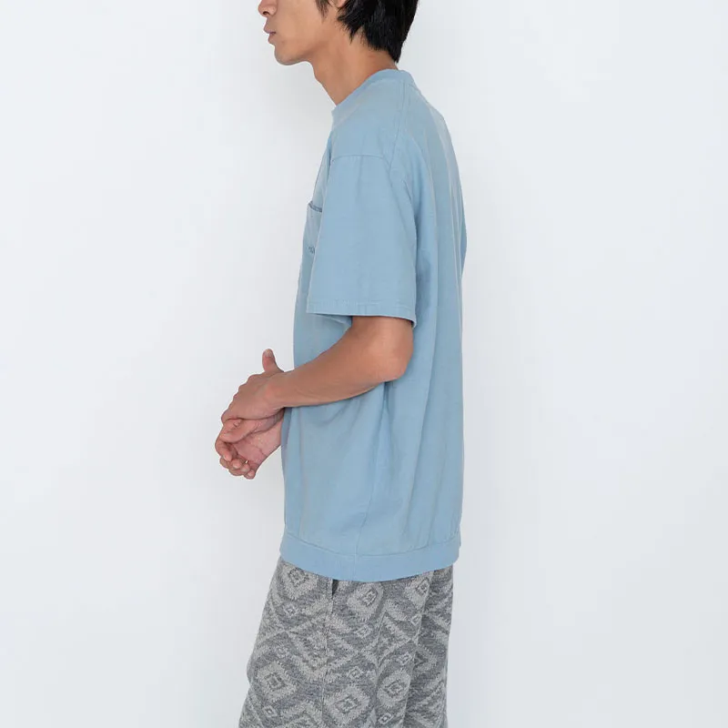THE NORTH FACE PURPLE LABEL T Shirt Unisex Light Blue-4