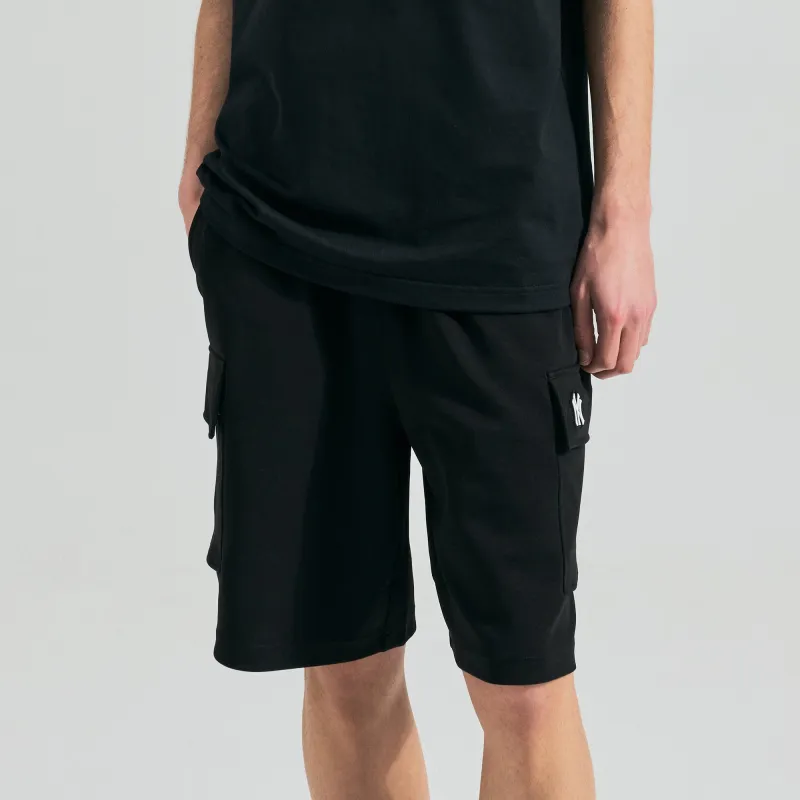 MLB New York Yankees Cargo Shorts Unisex Black-4