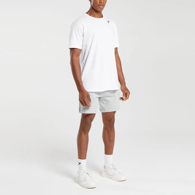 GYMSHARK T-Shirts Men White-2