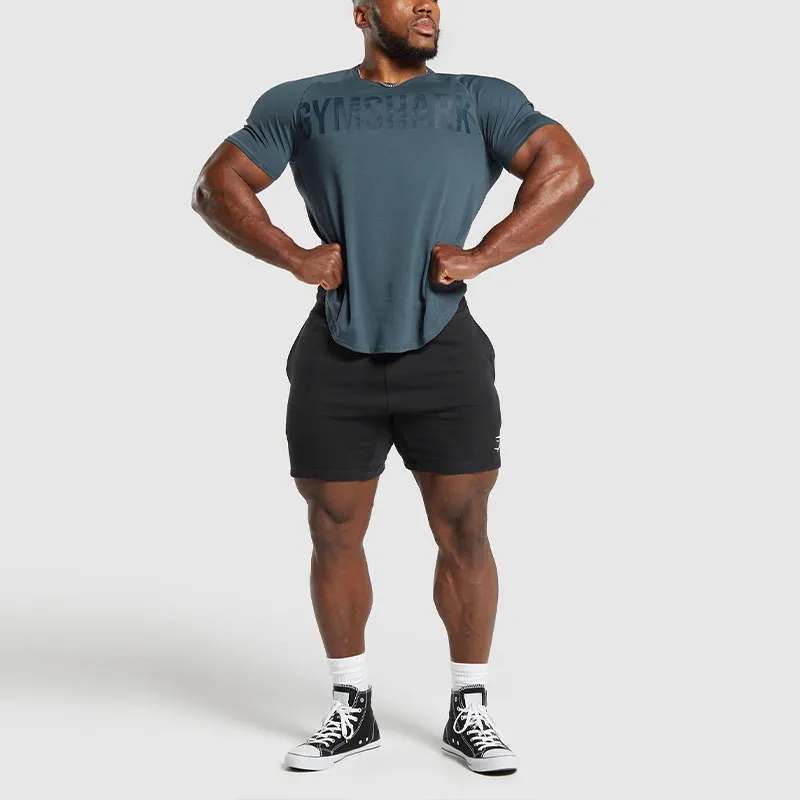 GYMSHARK T Shirt Men's Titanium Blue-2