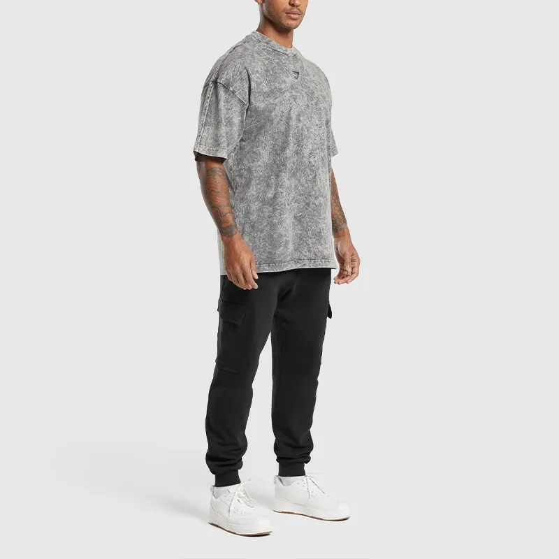 GYMSHARK T Shirts Men Gray-3