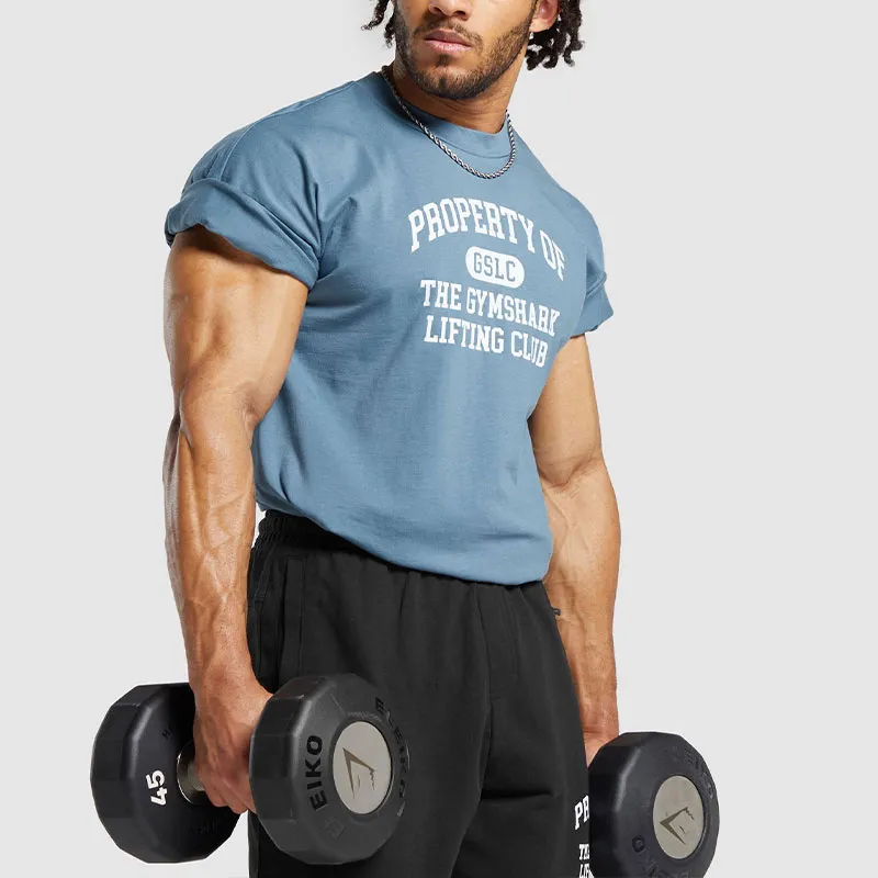 GYMSHARK T Shirts Men Blue-3
