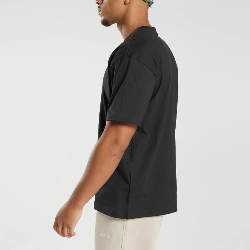 GYMSHARK T Shirts Men Black-4