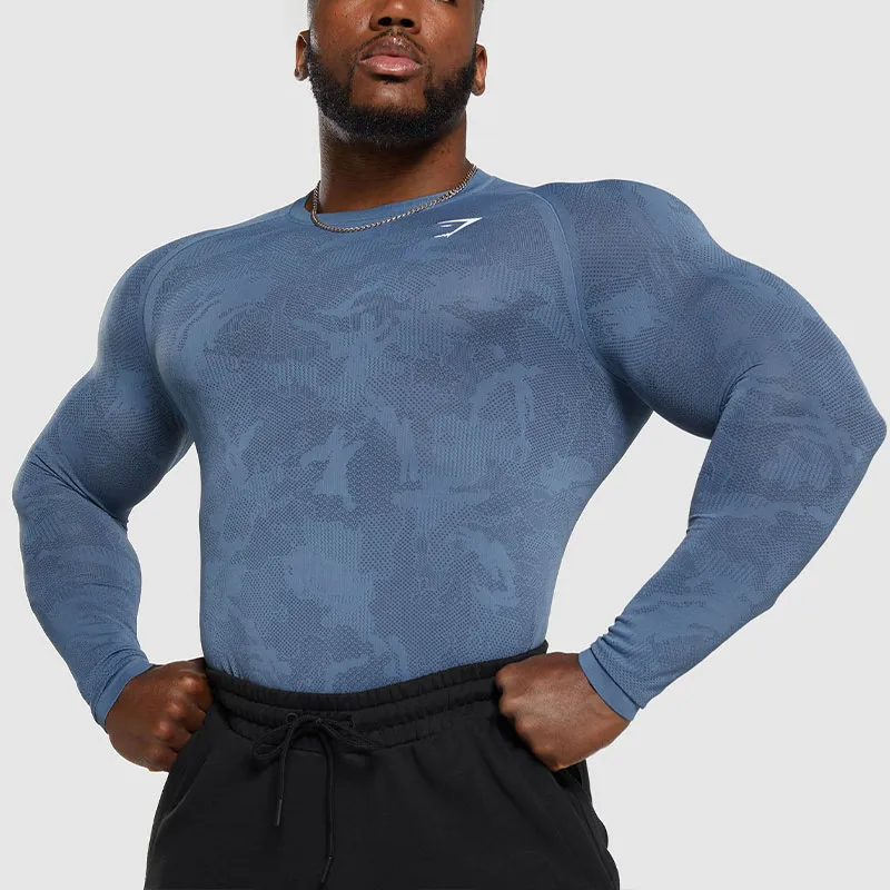 GYMSHARK Fitness Clothing Men Blue-2
