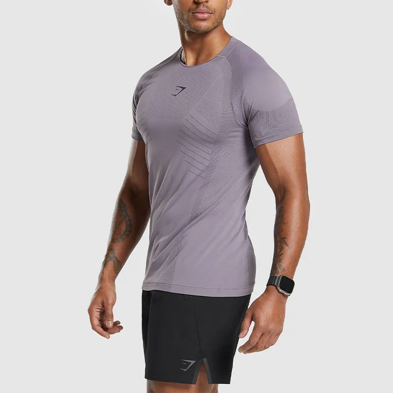 GYMSHARK T Shirt Men's Dusty Purple-3