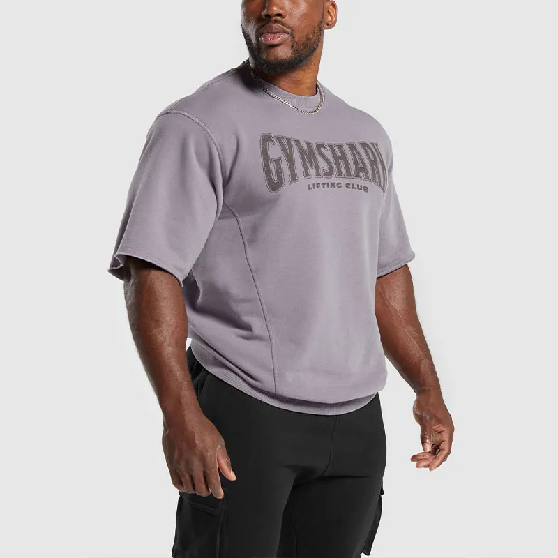 GYMSHARK T Shirt Men's Dusty Purple-4