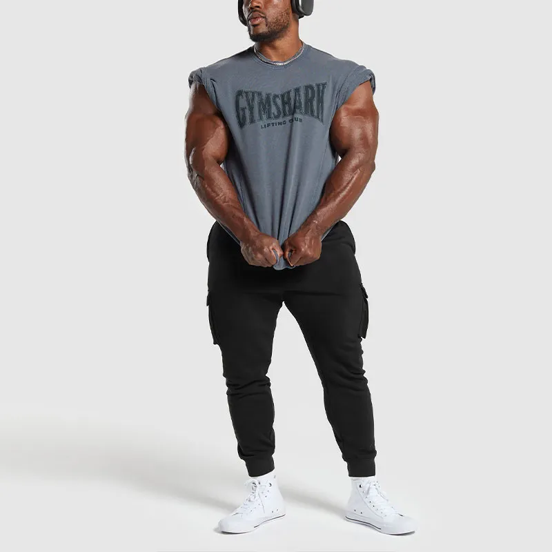 GYMSHARK T Shirts Men Blue-2