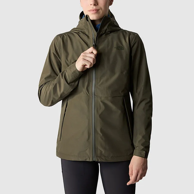 THE NORTH FACE WOMEN'S DRYZZLE FUTURELIGHT™ JACKET Jackets Coats Women's Gray Green-5