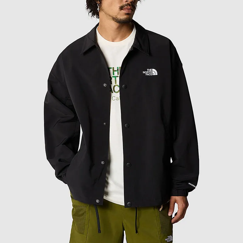THE NORTH FACE MEN'S TNF EASY WIND COACHES JACKET Jackets Coats Men's Black-4