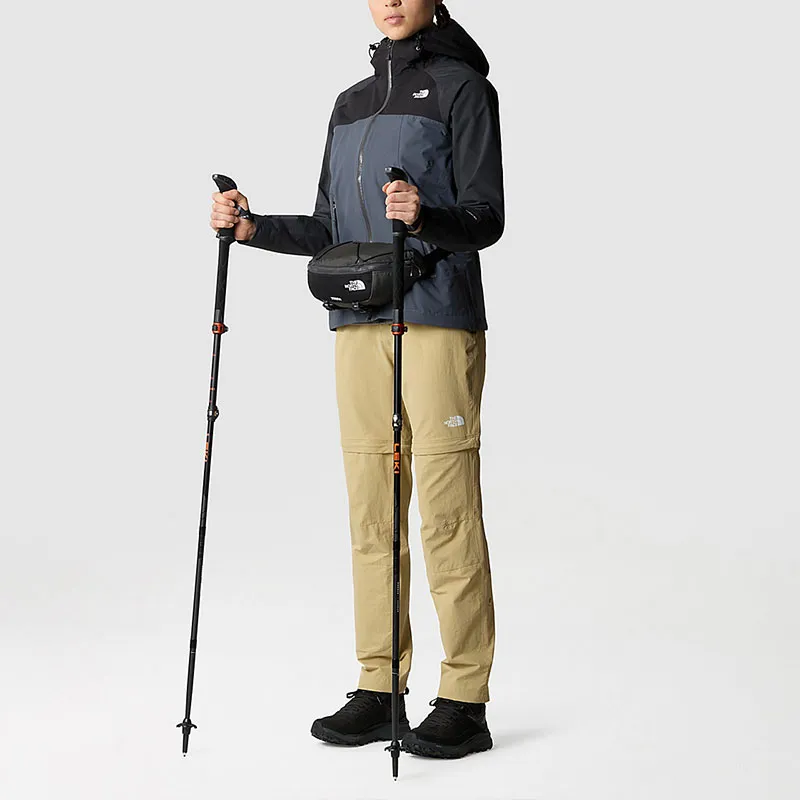 THE NORTH FACE WOMEN'S STRATOS HOODED JACKET Jackets & Coats Women's Gray-4