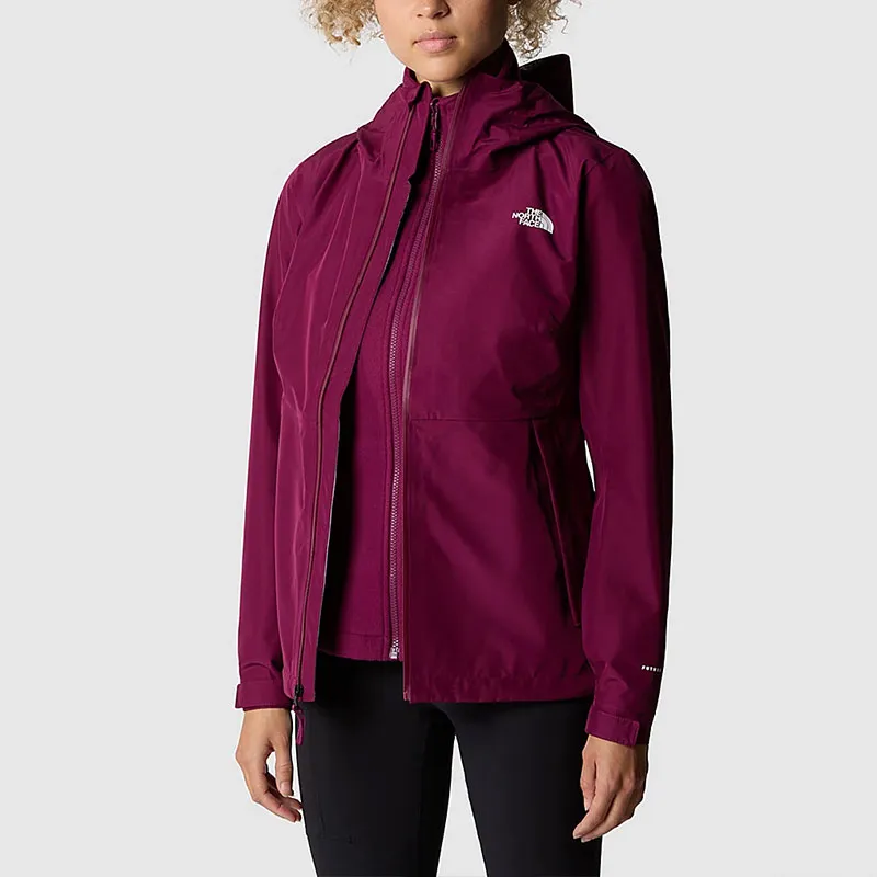 THE NORTH FACE WOMEN'S DRYZZLE FUTURELIGHT™ JACKET Jackets Coats Women's Forest Raspberry-4