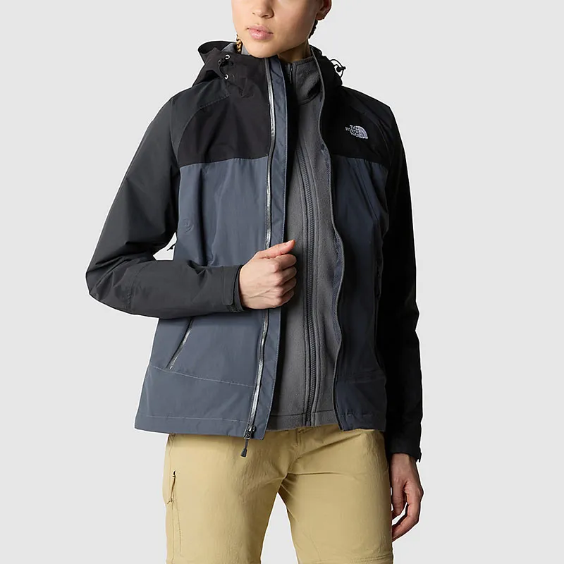 THE NORTH FACE WOMEN'S STRATOS HOODED JACKET Jackets & Coats Women's Gray-8