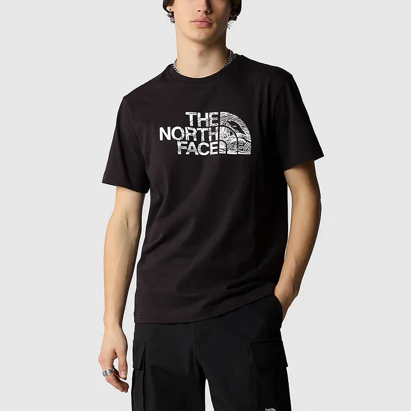 THE NORTH FACE T Shirt Men's Black-3