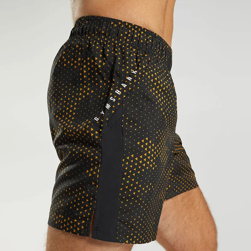 GYMSHARK SPORT 7' SHORTS Sports Shorts Men's Ginger Yellow-4