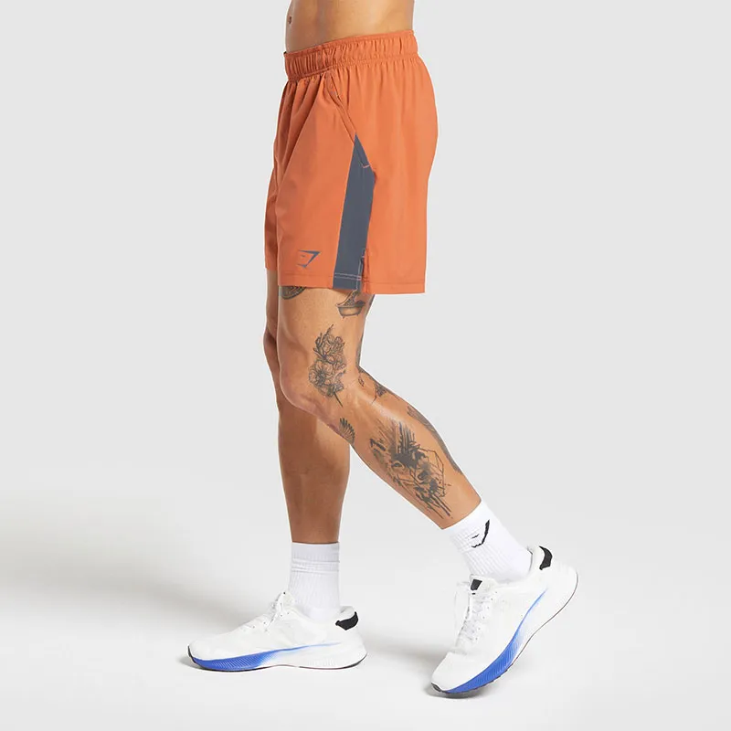 GYMSHARK SPORT 7' SHORTS Sports Shorts Men's Orange-2