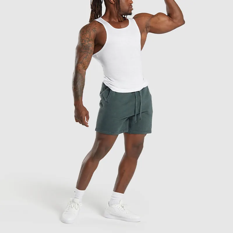 GYMSHARK PREMIUM LEGACY SHORTS Casual Shorts Men's Cyan-2