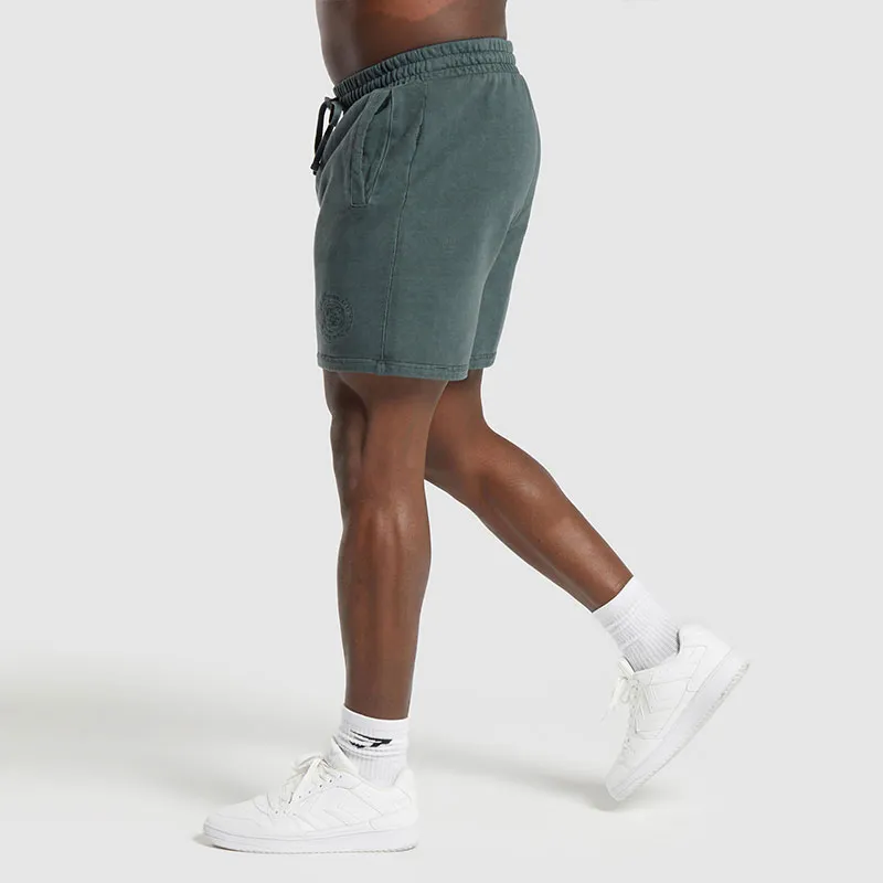 GYMSHARK PREMIUM LEGACY SHORTS Casual Shorts Men's Cyan-3