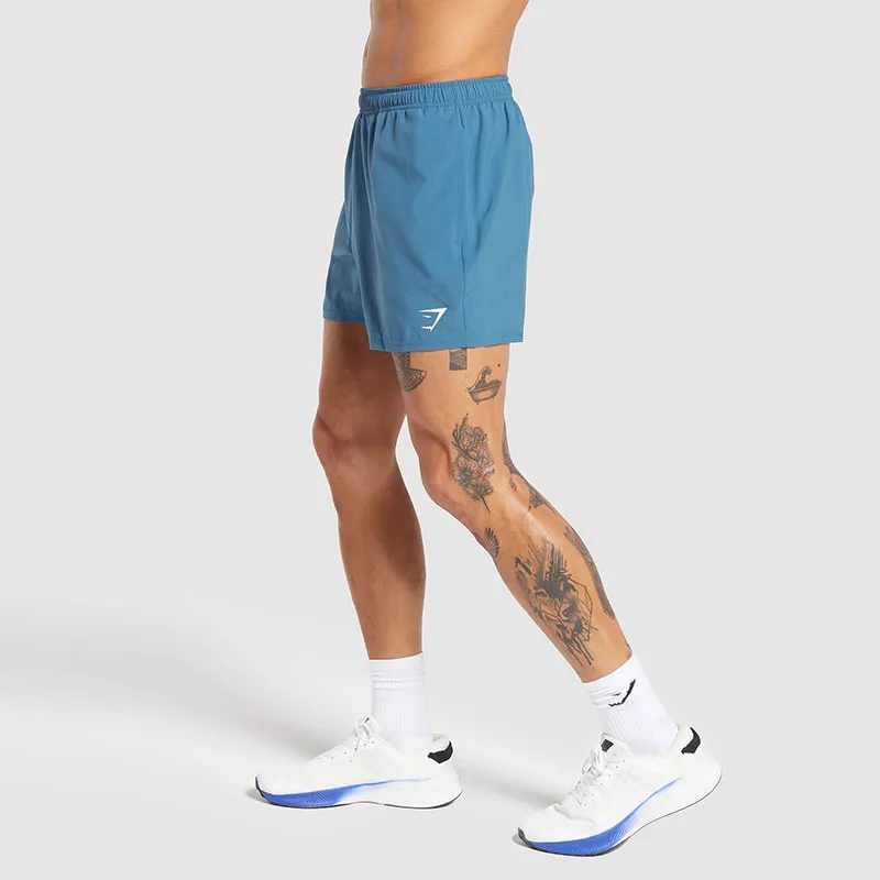 GYMSHARK ARRIVAL 5' SHORTS Casual Shorts Men's Utility Blue-2