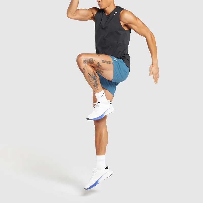 GYMSHARK ARRIVAL 5' SHORTS Casual Shorts Men's Utility Blue-1
