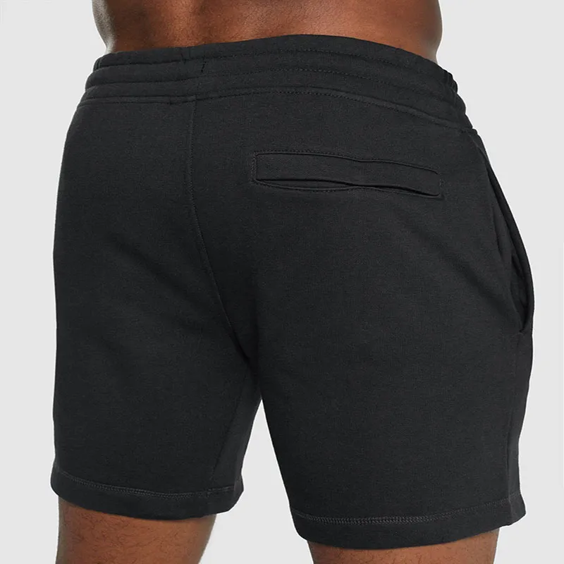 GYMSHARK CREST SHORTS Casual Shorts Men's Black-5