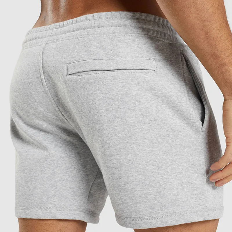 GYMSHARK CREST SHORTS Casual Shorts Men's Light Gray-5
