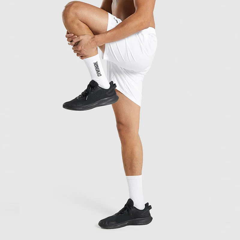 GYMSHARK ARRIVAL 7' SHORTS Casual Shorts Men's White-3