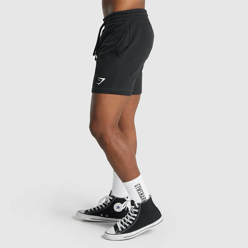 GYMSHARK CREST SHORTS Casual Shorts Men's Black-3