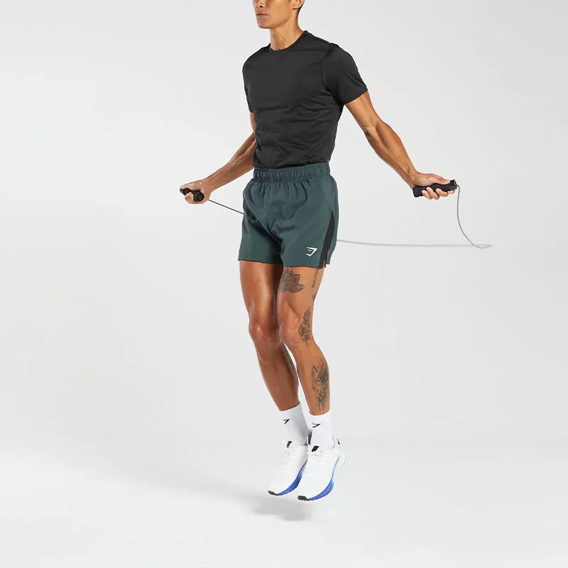 GYMSHARK SPORT 5' SHORTS Sports Shorts Men's Mist Green-2