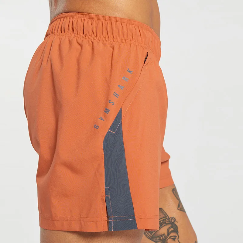 GYMSHARK SPORT 5' SHORTS Sports Shorts Men's Orange-4