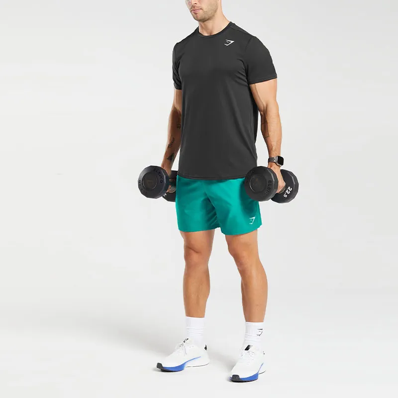 GYMSHARK ARRIVAL 7' SHORTS Casual Shorts Men's Sea Foam Blue-2
