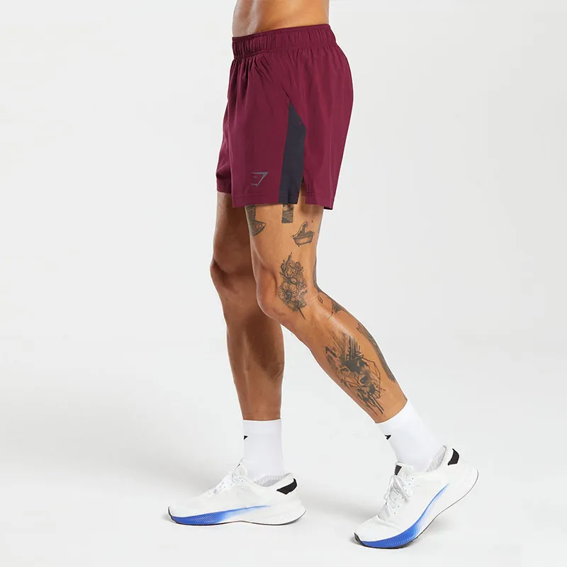 GYMSHARK SPORT 5' SHORTS Sports Shorts Men's Plum Pink-2