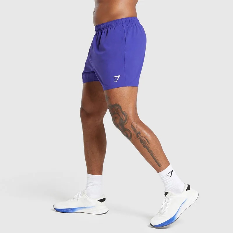 GYMSHARK ARRIVAL 5' SHORTS Casual Shorts Men's Cobalt Purple-3