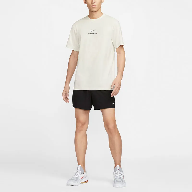 Nike T Shirts Men White-2