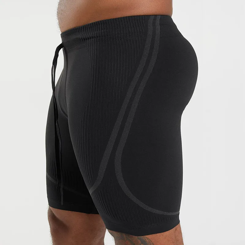 GYMSHARK 315 SEAMLESS SHORTS Sports Shorts Men's Black-4