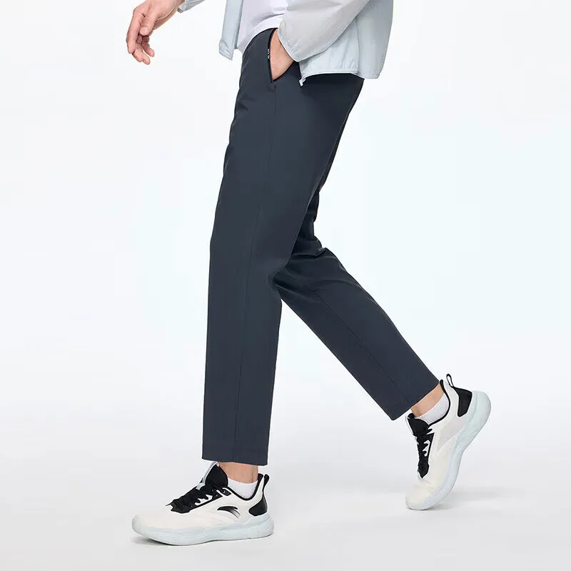 Anta Variety Training Collection Casual Pants Men's Wax Gray-3