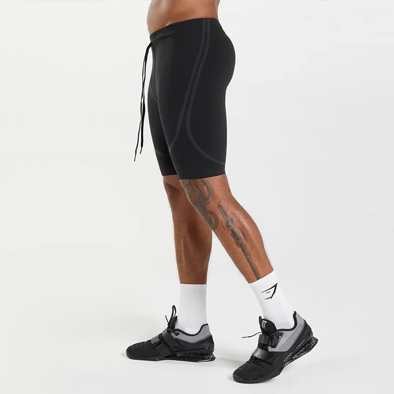 GYMSHARK 315 SEAMLESS SHORTS Sports Shorts Men's Black-2