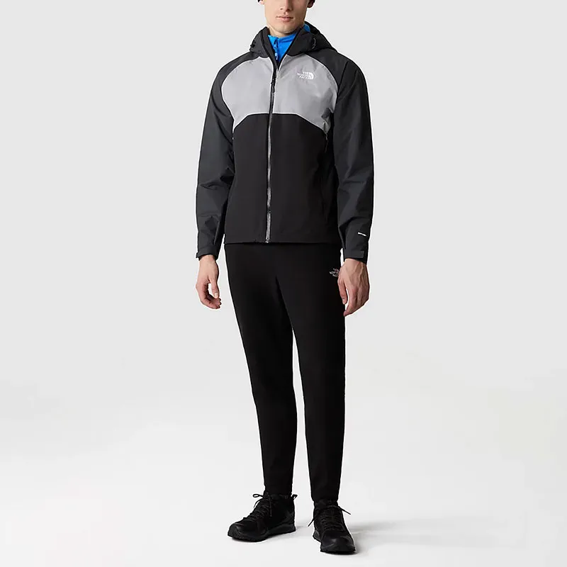 THE NORTH FACE MEN'S STRATOS HOODED JACKET Jackets Coats Men's Asphalt Gray-2