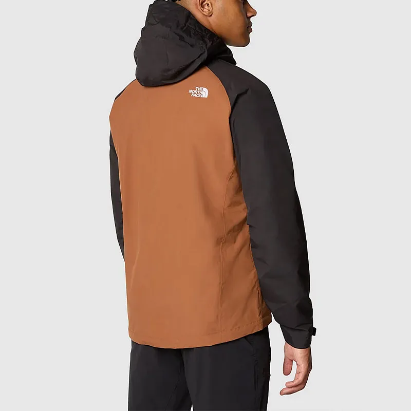 THE NORTH FACE MEN'S STRATOS HOODED JACKET Jackets Coats Men's Stone Brown-5