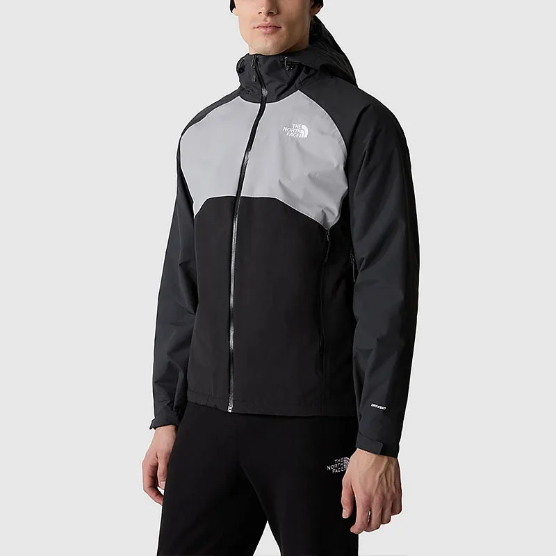 THE NORTH FACE MEN'S STRATOS HOODED JACKET Jackets Coats Men's Asphalt Gray-3