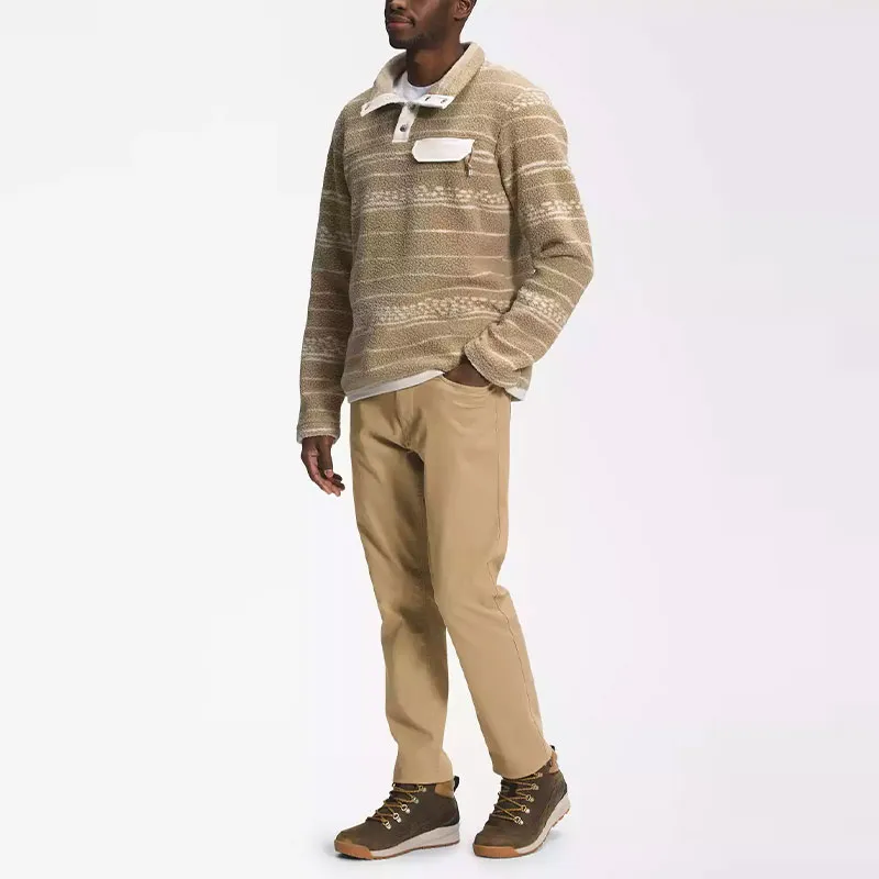 THE NORTH FACE Men's Printed Cragmont ½ Snap Pullover Sweatshirt Men's Khaki-2
