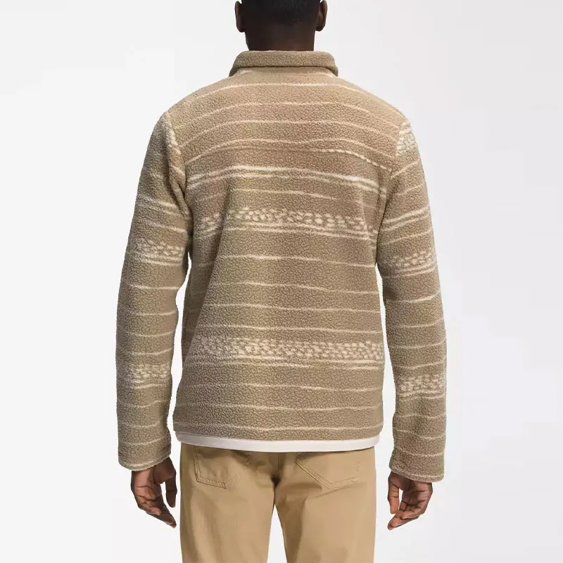 THE NORTH FACE Men's Printed Cragmont ½ Snap Pullover Sweatshirt Men's Khaki-4