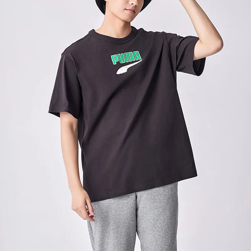 PUMA DOWNTOWN T Shirt Unisex Black-3