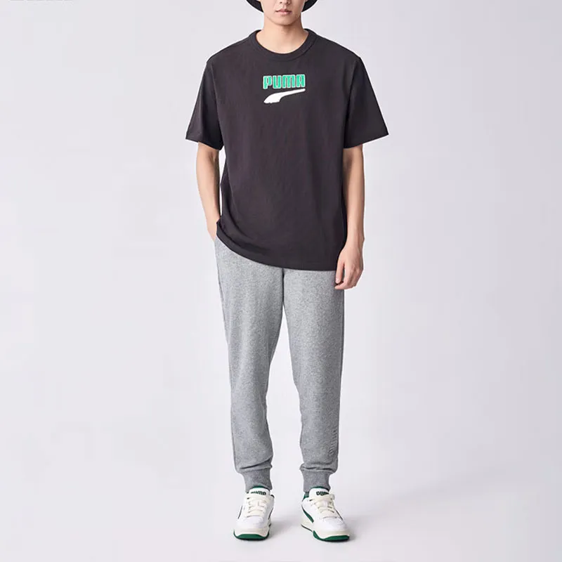 PUMA DOWNTOWN T Shirt Unisex Black-2