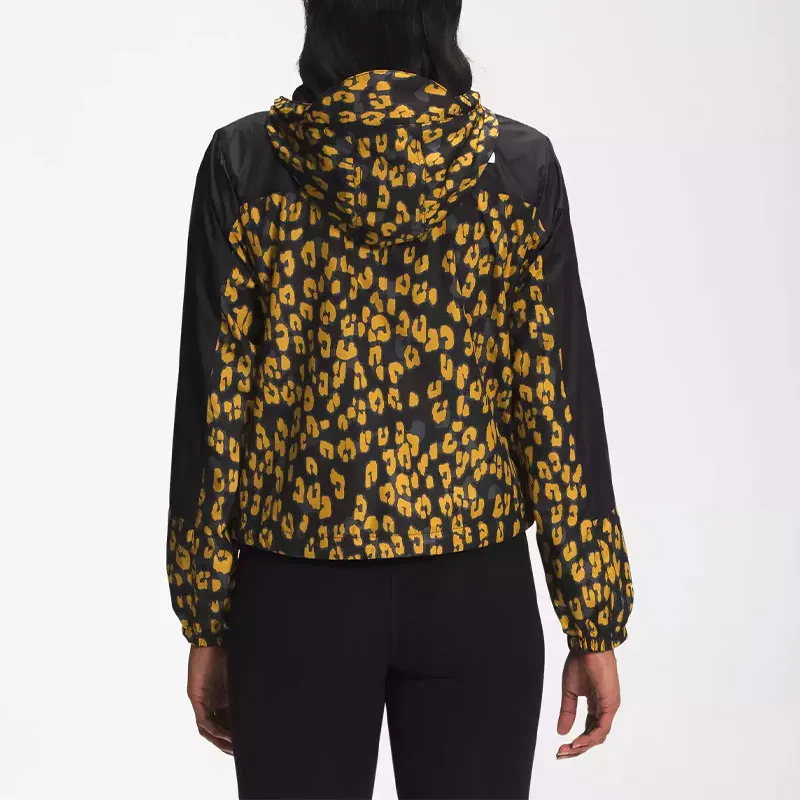 THE NORTH FACE Women's Printed Hydrenaline™ Wind Jacket Jackets Coats Women's Yellow-4