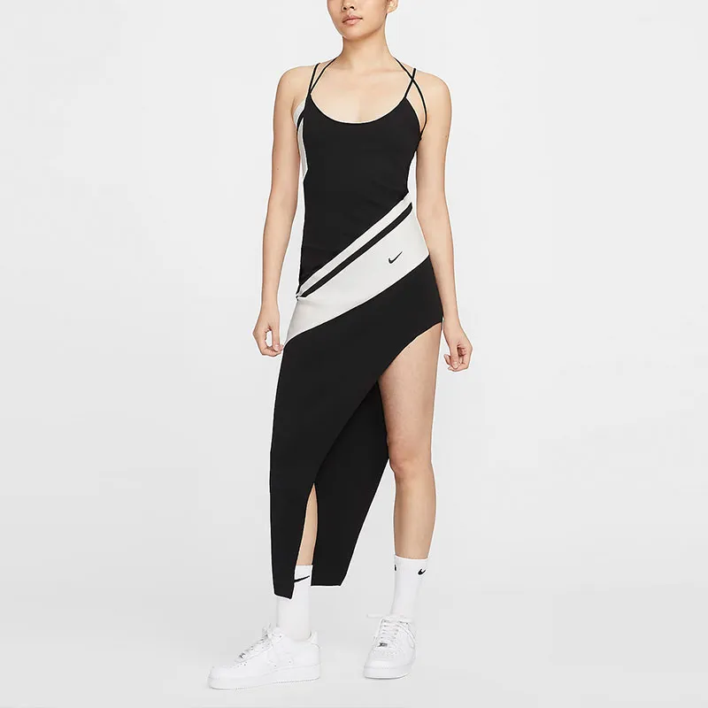 Nike Sportswear Slip Dresses Women's Black-2